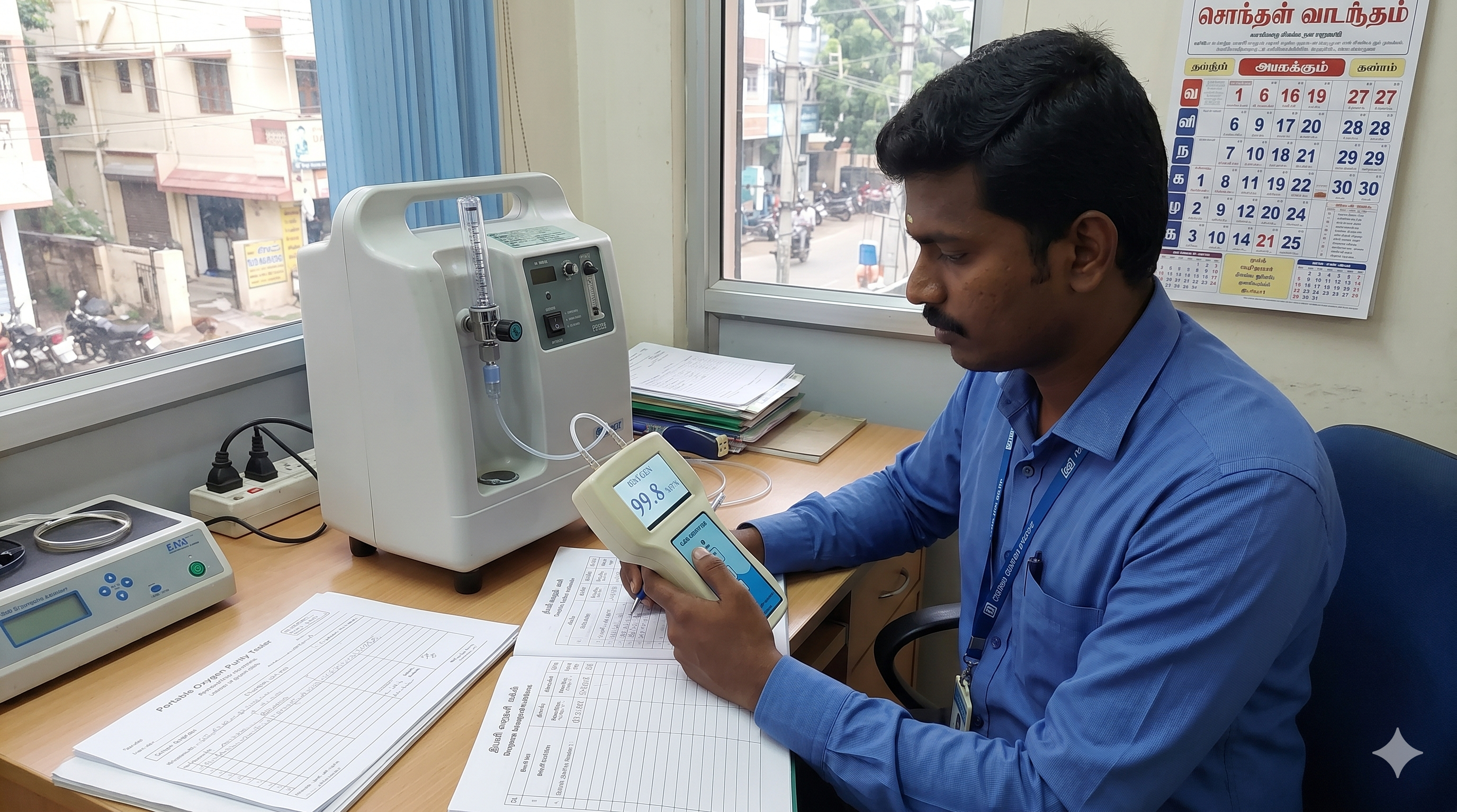 Portable Oxygen Purity Testers
